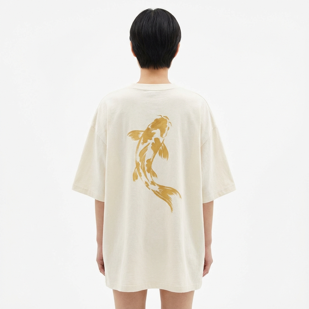 Golden Koi Tee view 2